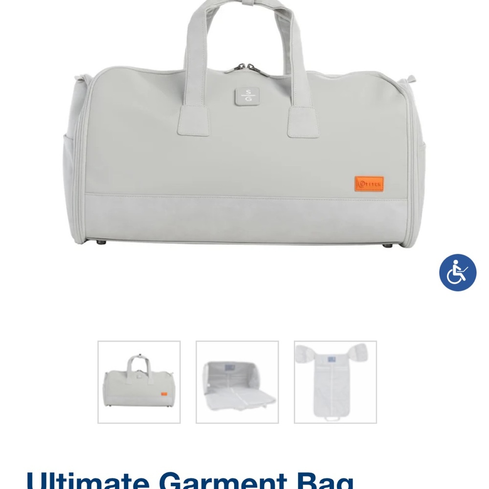 Stitch Ultimate Garment Bag/ Travel Bag